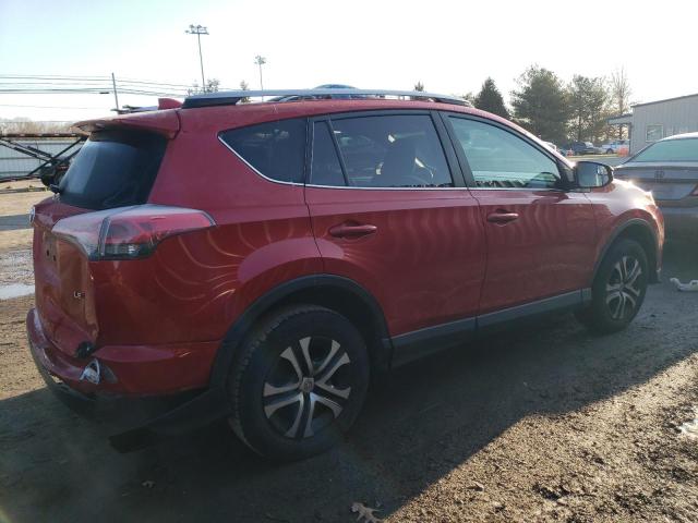 JTMZFREV6HJ125329 - 2017 TOYOTA RAV4 LE RED photo 3