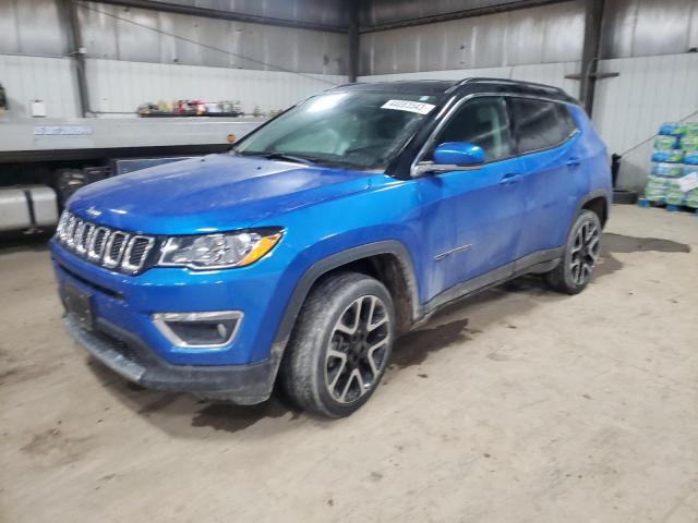 3C4NJDCB8KT689671 - 2019 JEEP COMPASS LIMITED BLUE photo 1