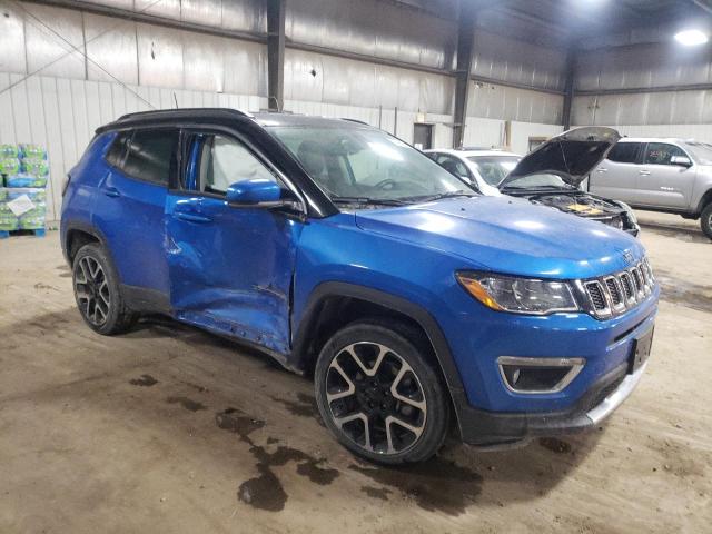 3C4NJDCB8KT689671 - 2019 JEEP COMPASS LIMITED BLUE photo 4