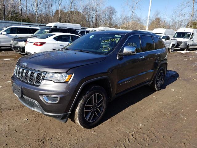 1C4RJFBG0KC662101 - 2019 JEEP GRAND CHER LIMITED GRAY photo 1