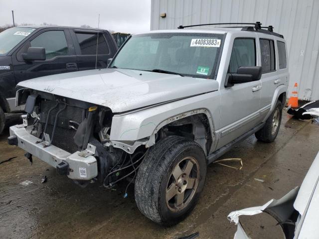 1J4RG4GKXAC108699 - 2010 JEEP COMMANDER SPORT SILVER photo 1