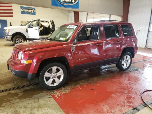 1C4NJRFBXED897893 - 2014 JEEP PATRIOT LATITUDE MAROON photo 1