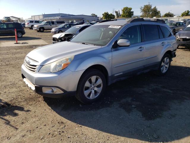 4S4BRDLC1C2300954 - 2012 SUBARU OUTBACK 3.6R LIMITED SILVER photo 1