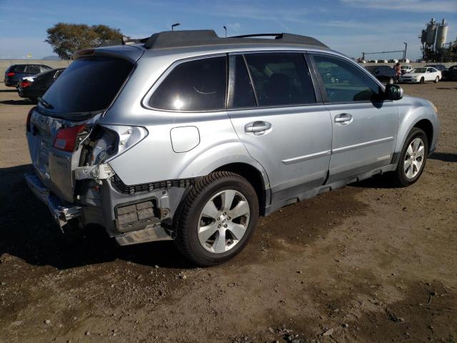 4S4BRDLC1C2300954 - 2012 SUBARU OUTBACK 3.6R LIMITED SILVER photo 3