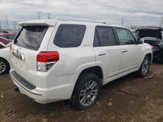 JTEBU5JR8A5002540 - 2010 TOYOTA 4 RUNNER SR5 WHITE photo 3