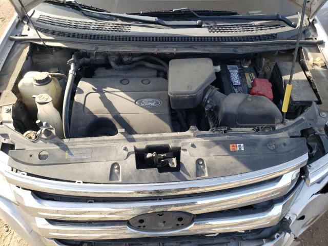 2FMDK4KC7BBB65437 - 2011 FORD EDGE LIMITED SILVER photo 11