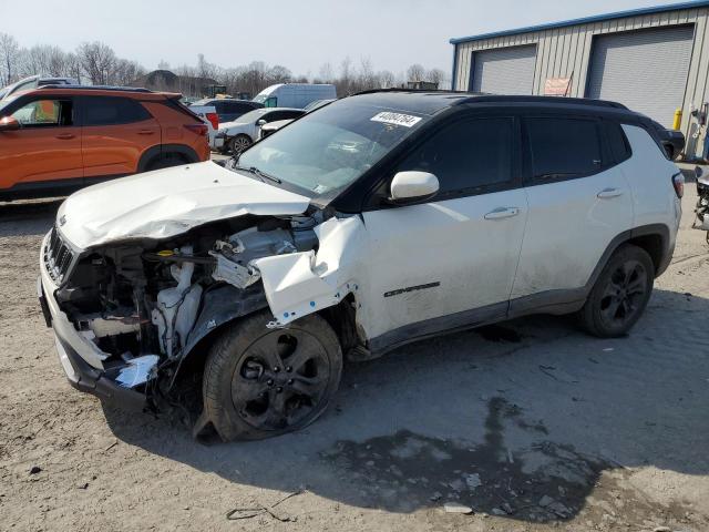 3C4NJDBB4MT523474 - 2021 JEEP COMPASS LATITUDE WHITE photo 1