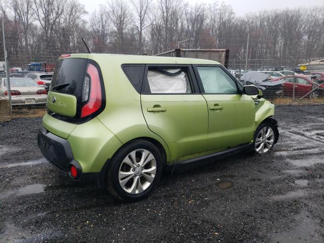 KNDJP3A50F7810336 - 2015 KIA SOUL + GREEN photo 3