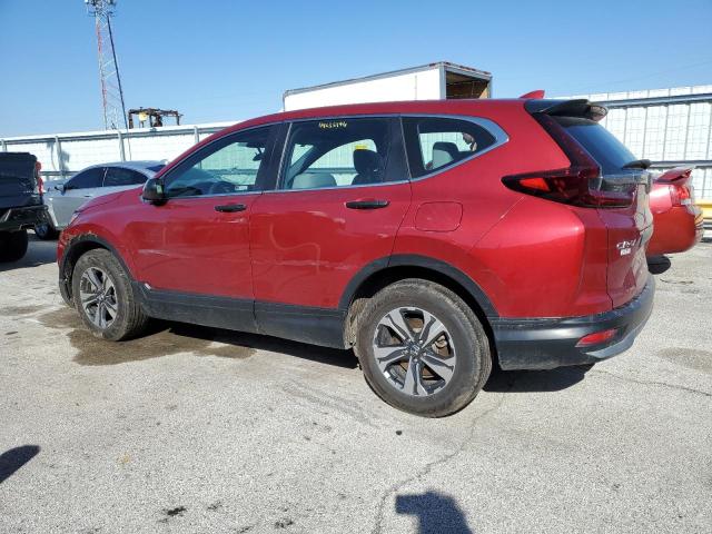 5J6RW2H29MA004906 - 2021 HONDA CR-V LX RED photo 2