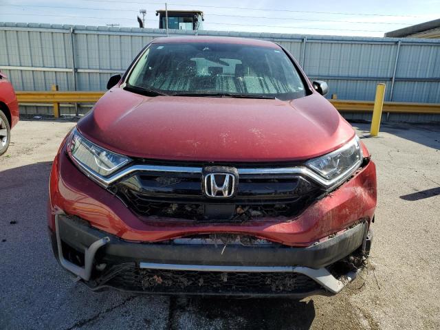 5J6RW2H29MA004906 - 2021 HONDA CR-V LX RED photo 5