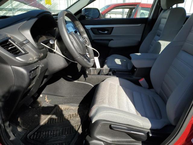 5J6RW2H29MA004906 - 2021 HONDA CR-V LX RED photo 7