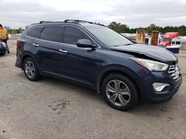 KM8SM4HFXEU038554 - 2014 HYUNDAI SANTA FE GLS BLUE photo 4