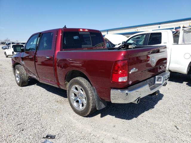 1C6RR7LT4JS248602 - 2018 RAM 1500 SLT RED photo 2