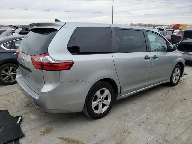 5TDZZ3DC0LS032225 - 2020 TOYOTA SIENNA L GRAY photo 3