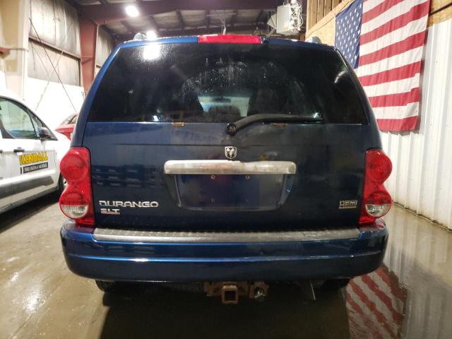 1D4HB48D64F231745 - 2004 DODGE DURANGO SLT BLUE photo 6