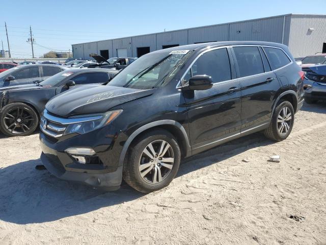 5FNYF5H54GB017457 - 2016 HONDA PILOT EXL BLACK photo 1