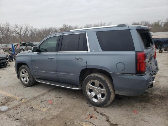 1GNSKCKC1GR129602 - 2016 CHEVROLET TAHOE K1500 LTZ BLUE photo 2