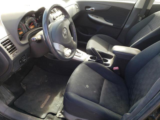 2T1BU4EEXAC503227 - 2010 TOYOTA COROLLA BASE BLACK photo 7