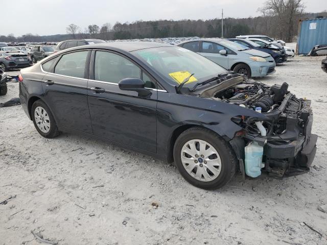 3FA6P0G75KR276823 - 2019 FORD FUSION S BLACK photo 4