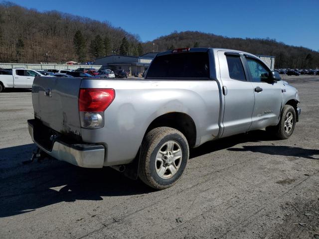 5TBBV54148S520990 - 2008 TOYOTA TUNDRA DOUBLE CAB SILVER photo 3