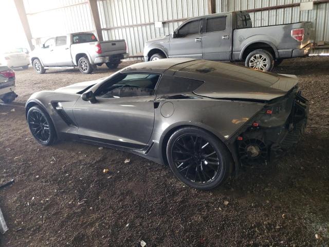 1G1YU2D62G5612269 - 2016 CHEVROLET CORVETTE Z06 3LZ GRAY photo 2