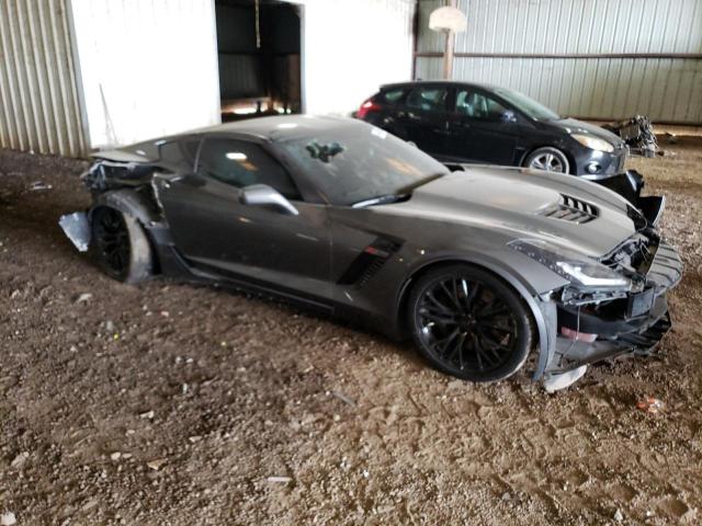 1G1YU2D62G5612269 - 2016 CHEVROLET CORVETTE Z06 3LZ GRAY photo 4