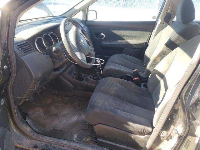 3N1CC1AP5BL497898 - 2011 NISSAN VERSA S BLACK photo 7