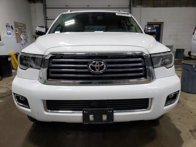 5TDJY5G18KS173385 - 2019 TOYOTA SEQUOIA LIMITED WHITE photo 5