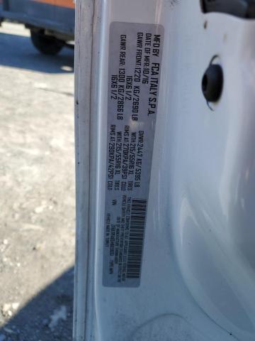 ZFBERFAB5H6E51051 - 2017 RAM PROMASTER WHITE photo 12