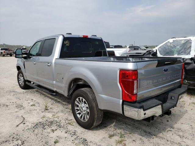 1FT7W2A64NEE65080 - 2022 FORD F250 SUPER SILVER photo 2