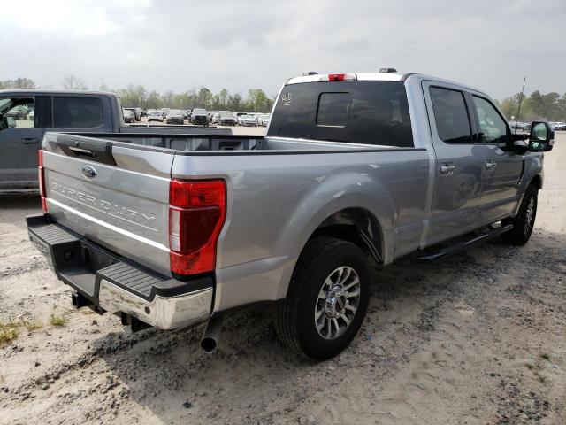1FT7W2A64NEE65080 - 2022 FORD F250 SUPER SILVER photo 3