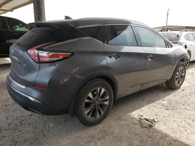 5N1AZ2MG7HN178639 - 2017 NISSAN MURANO S GRAY photo 3