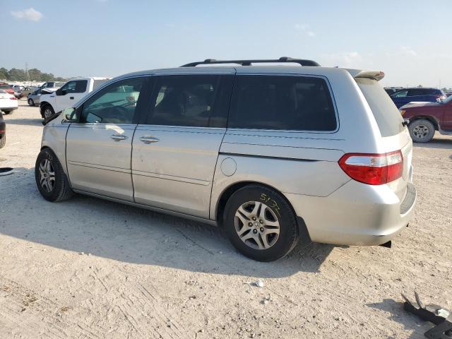 5FNRL38775B105287 - 2005 HONDA ODYSSEY EXL SILVER photo 2