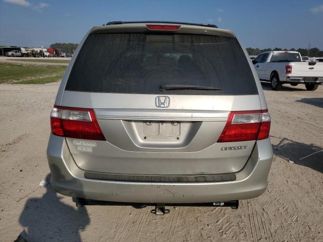 5FNRL38775B105287 - 2005 HONDA ODYSSEY EXL SILVER photo 6