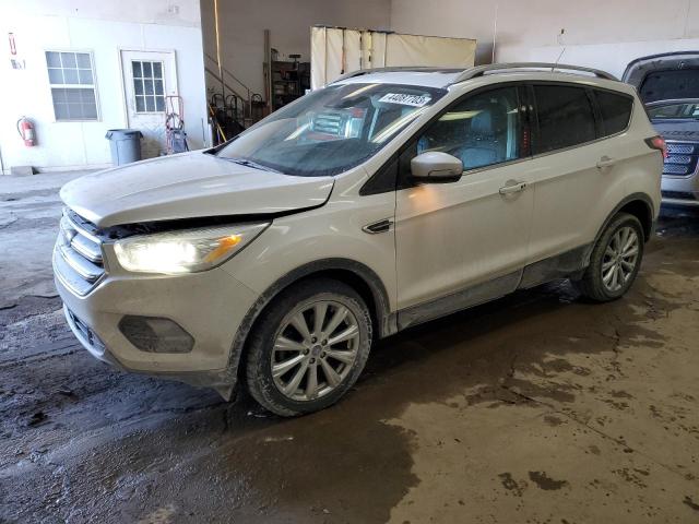 1FMCU0J97HUA93033 - 2017 FORD ESCAPE TITANIUM WHITE photo 1