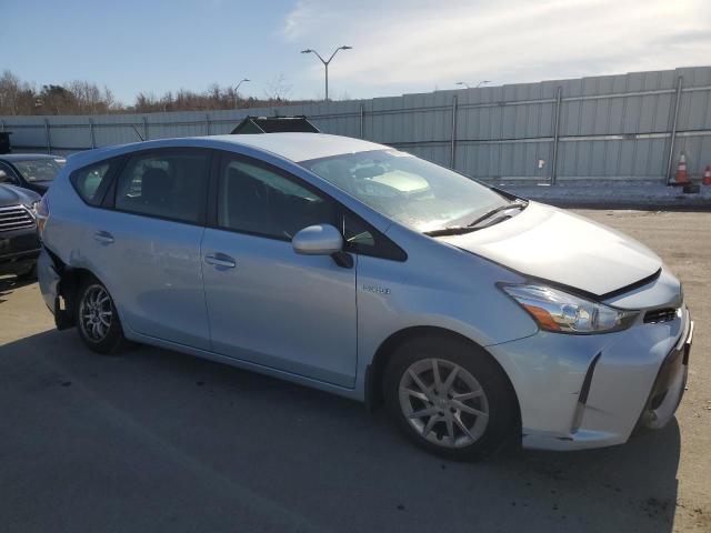 JTDZN3EU8FJ026600 - 2015 TOYOTA PRIUS V BLUE photo 4