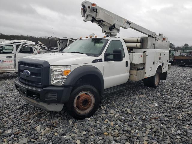 1FDUF4GY9CEC63898 - 2012 FORD F450 SUPER DUTY WHITE photo 1