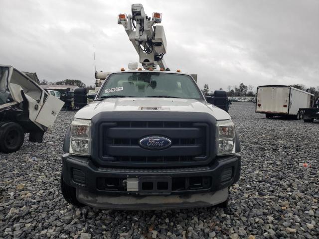 1FDUF4GY9CEC63898 - 2012 FORD F450 SUPER DUTY WHITE photo 5