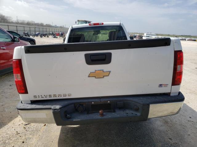 1GCEC14C69Z149030 - 2009 CHEVROLET SILVERADO C1500 WHITE photo 6