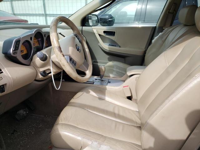 JN8AZ08W84W330804 - 2004 NISSAN MURANO SL BEIGE photo 7