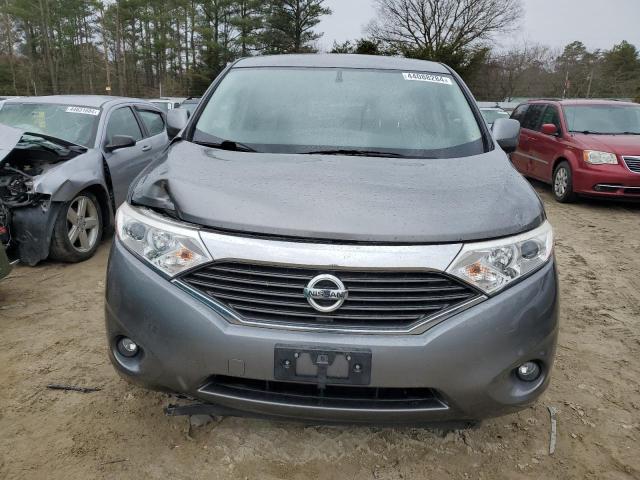 JN8AE2KP7F9121144 - 2015 NISSAN QUEST S GRAY photo 5