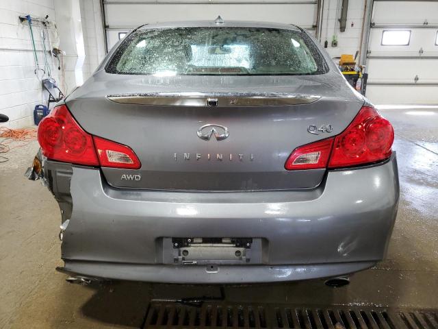 JN1CV6AR3FM650413 - 2015 INFINITI Q40 SILVER photo 6