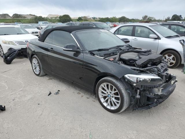 WBA1K9C51GV321548 - 2016 BMW 228 I SULEV BLACK photo 4