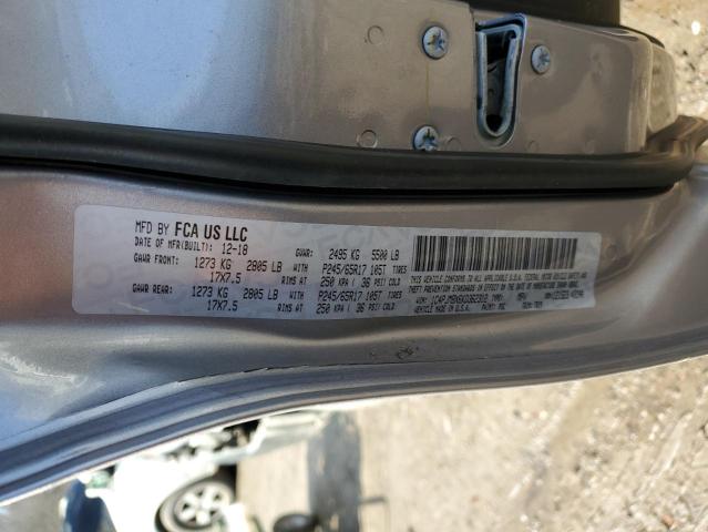 1C4PJMBX6KD362312 - 2019 JEEP CHEROKEE TRAILHAWK 银色 照片 12