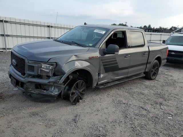 1FTEW1EP9LFB46219 - 2020 FORD F150 SUPERCREW GRAY photo 1