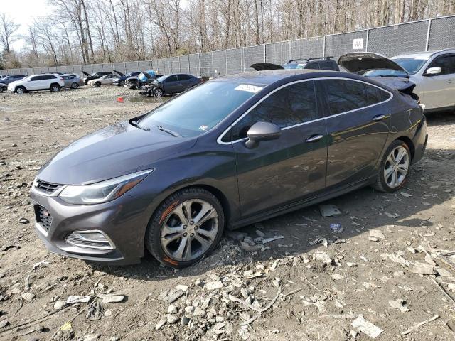 1G1BG5SMXG7271238 - 2016 CHEVROLET CRUZE PREMIER CHARCOAL photo 1