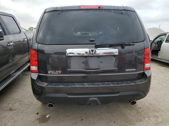 5FNYF3H93CB023302 - 2012 HONDA PILOT TOURING GRAY photo 6