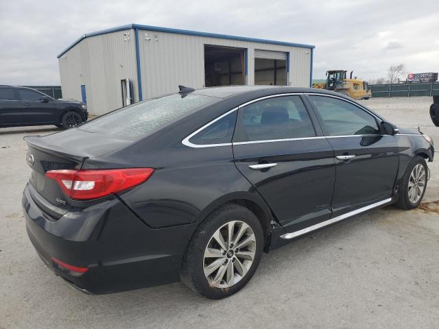 5NPE34AF9GH432137 - 2016 HYUNDAI SONATA SPORT BLACK photo 3