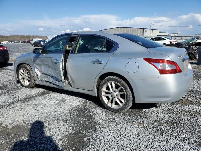 1N4AA51E79C839444 - 2009 NISSAN MAXIMA S SILVER photo 2