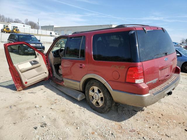 1FMRU17W44LB56490 - 2004 FORD EXPEDITION EDDIE BAUER MAROON photo 2